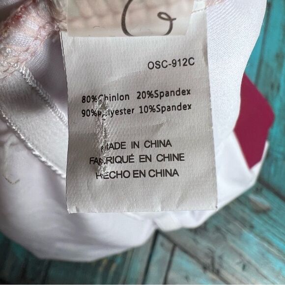 𝅺CUPSHE Floral One Piece Bathing Suit Size Medium - Picture 9 of 10